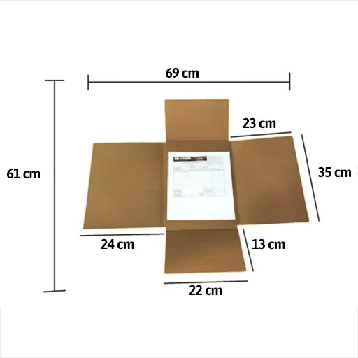 Carpeta Cuatro Aletas Oficio