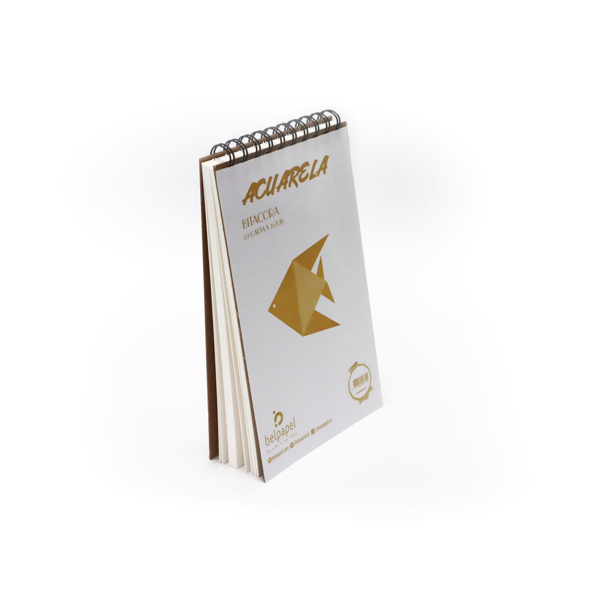 Bitácora Argollada Acuarela