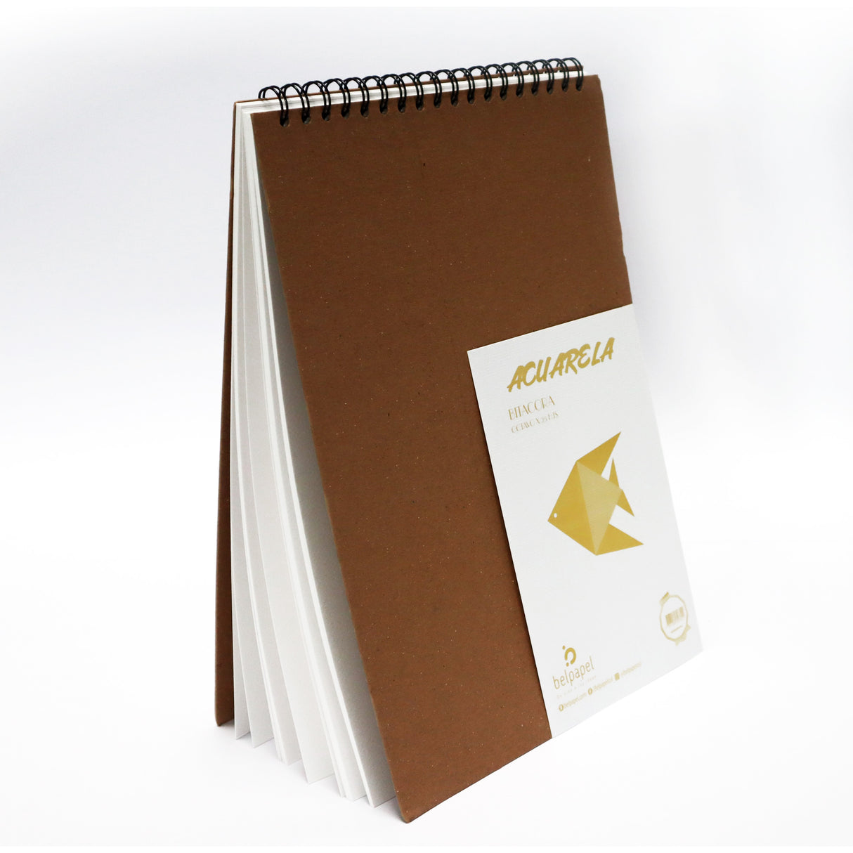Bitácora Argollada Acuarela
