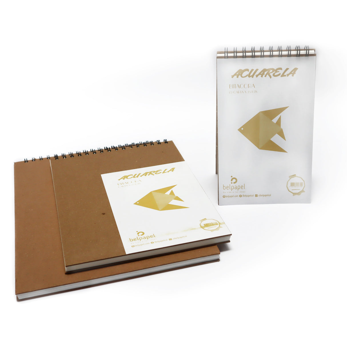 Bitácora Argollada Acuarela