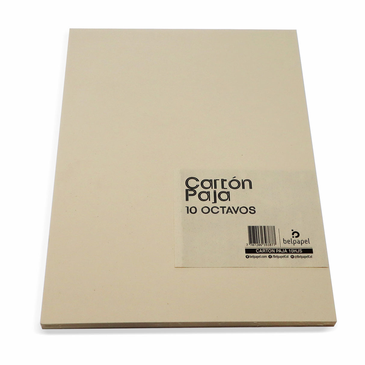 Cuadernillo Cartón Paja