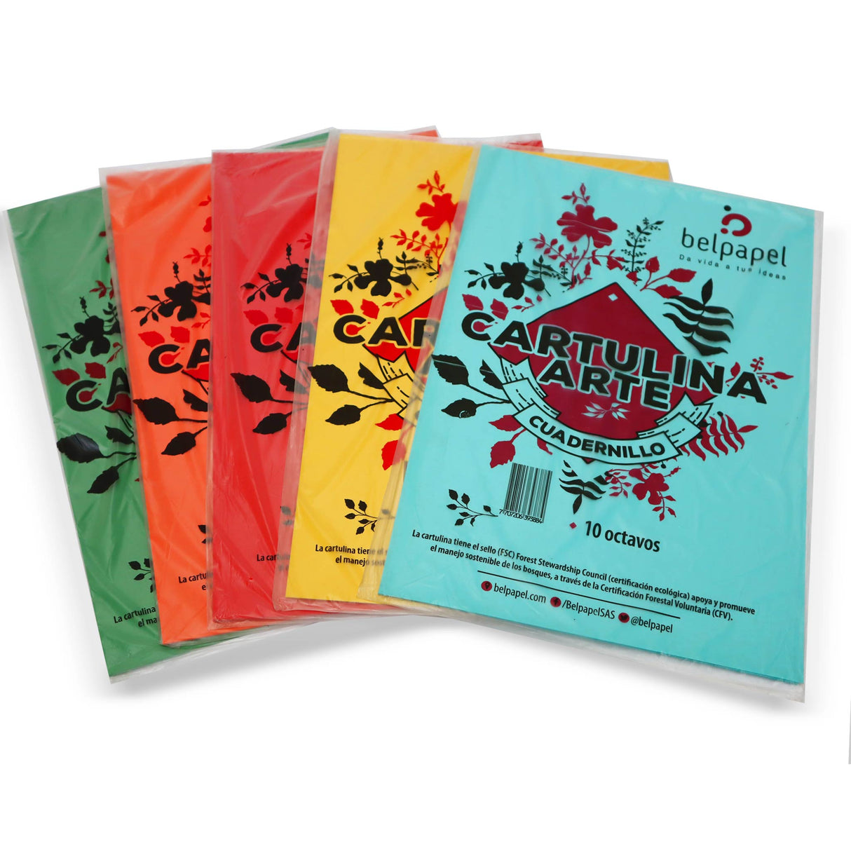 Cuadernillo Cartulina Arte