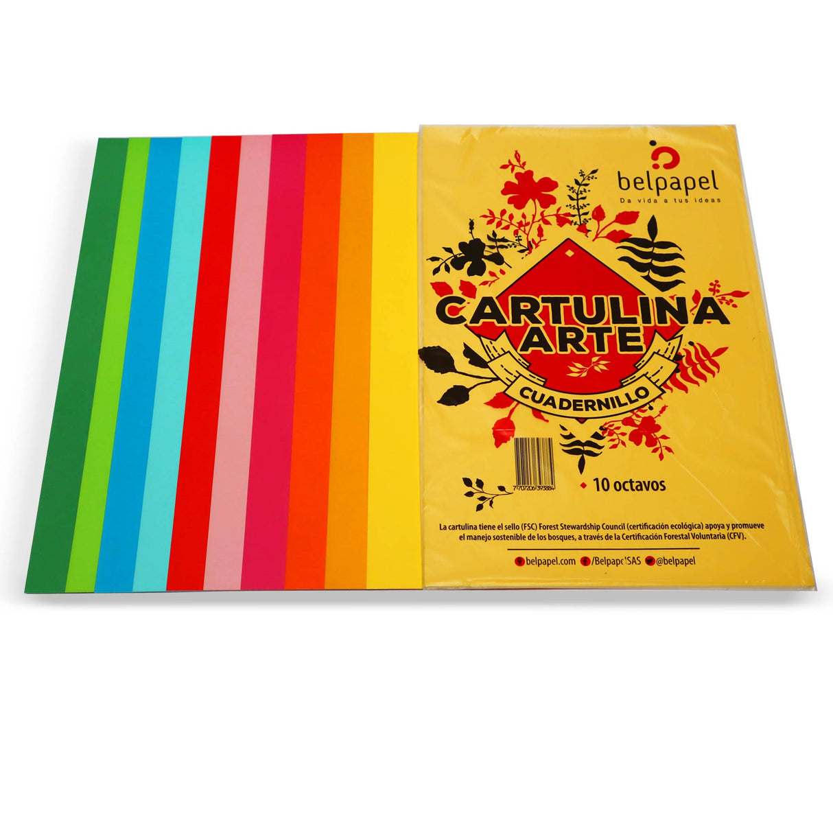 Cuadernillo Cartulina Arte