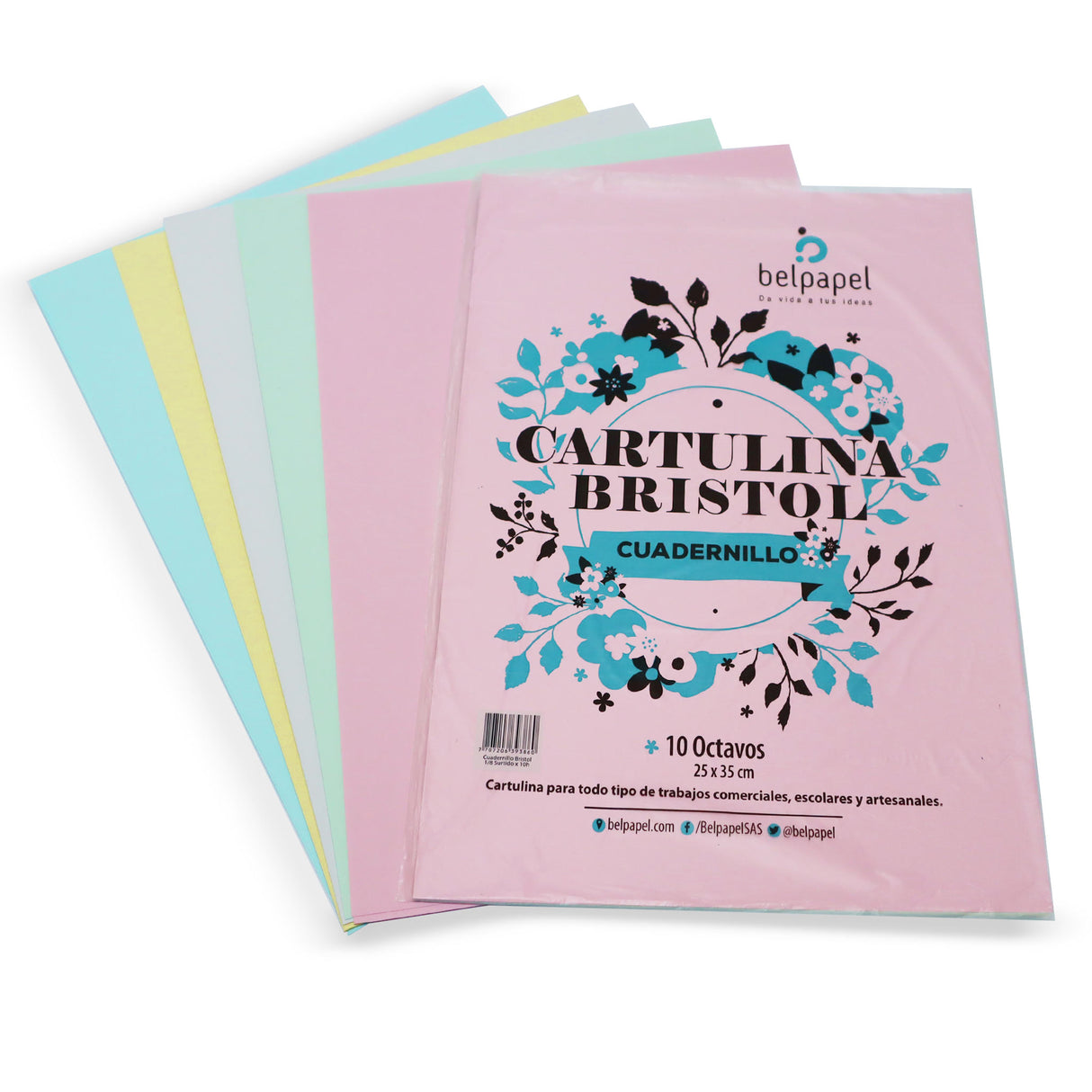 Cuadernillo Cartulina Bristol