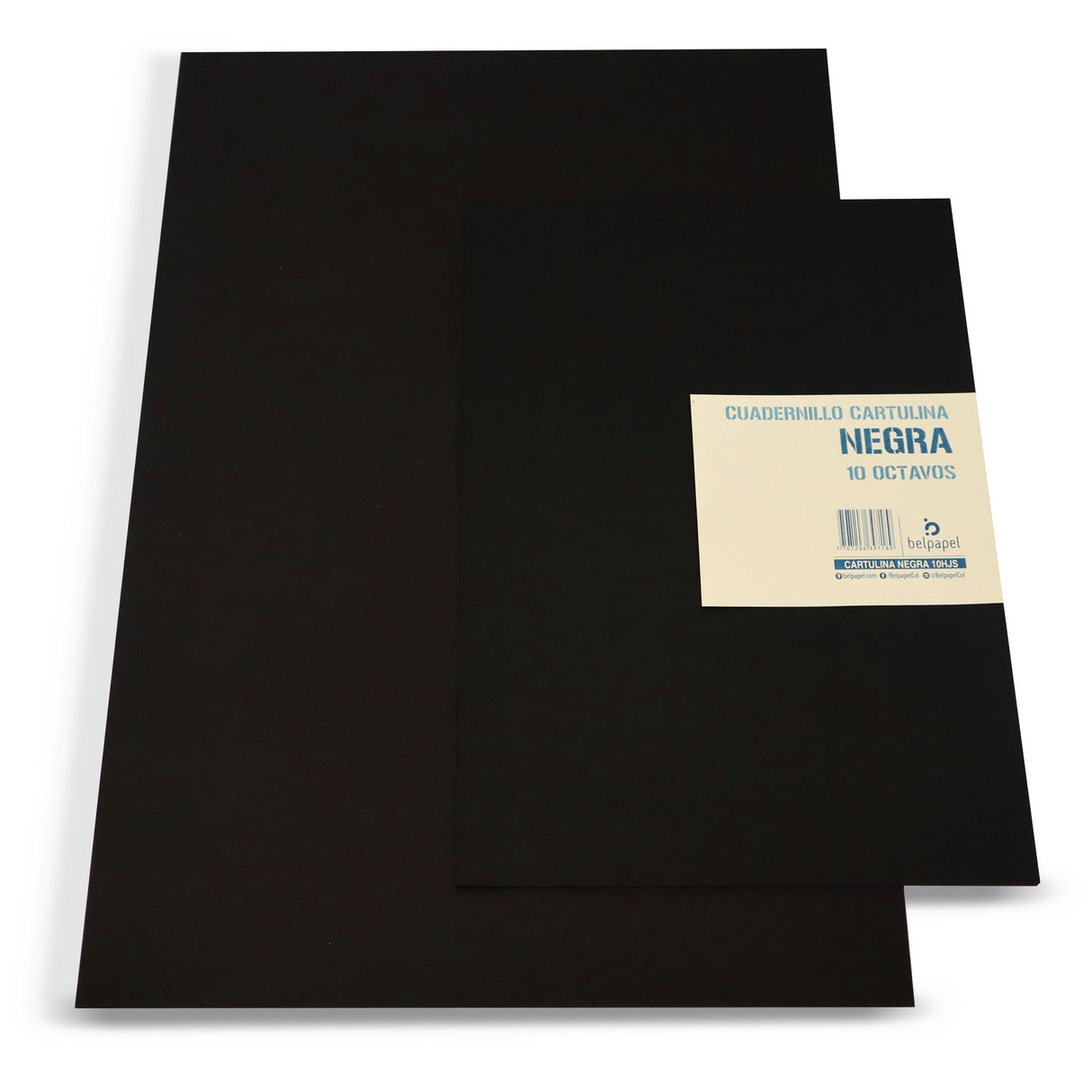 Cuadernillo Cartulina Negra