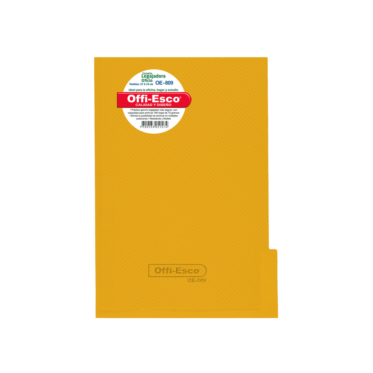 Carpeta Legajadoras Oficio Translúcida OE-809