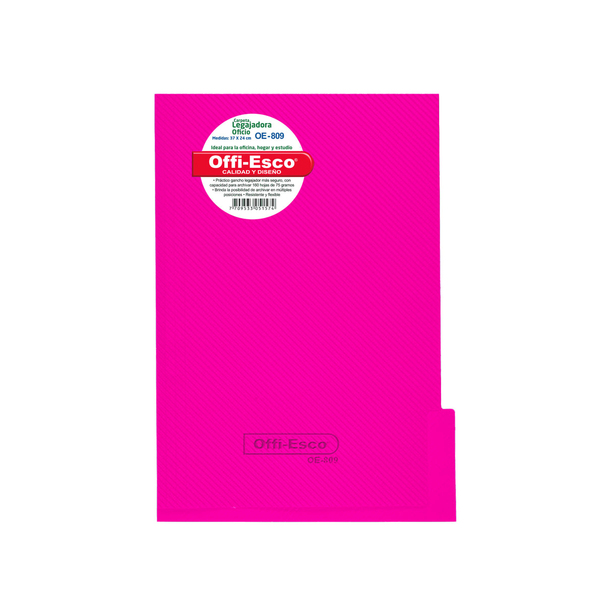 Carpeta Legajadoras Oficio Translúcida OE-809