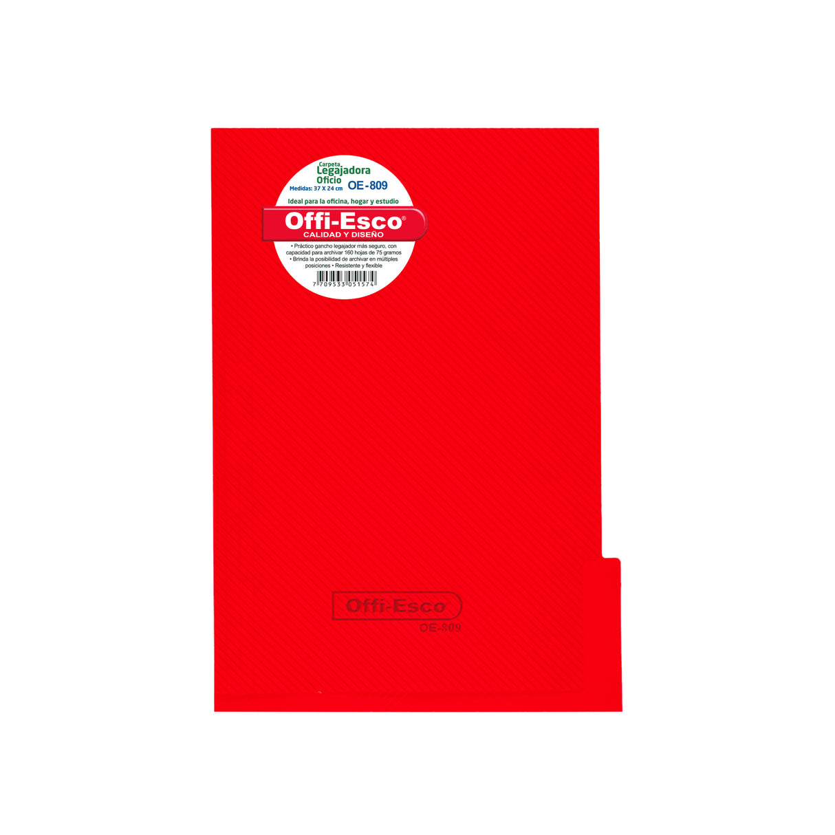 Carpeta Legajadoras Oficio Translúcida OE-809