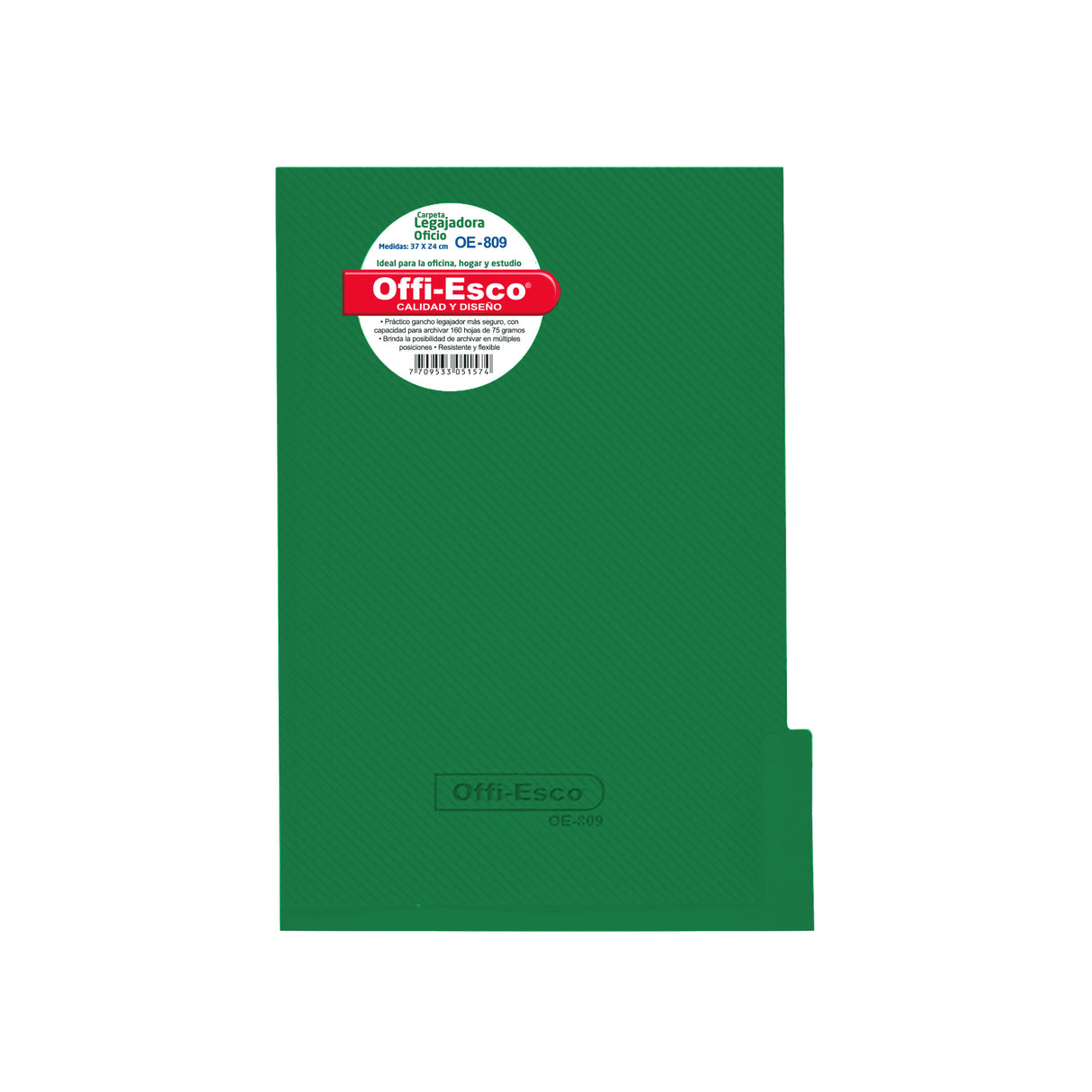 Carpeta Legajadoras Oficio Translúcida OE-809