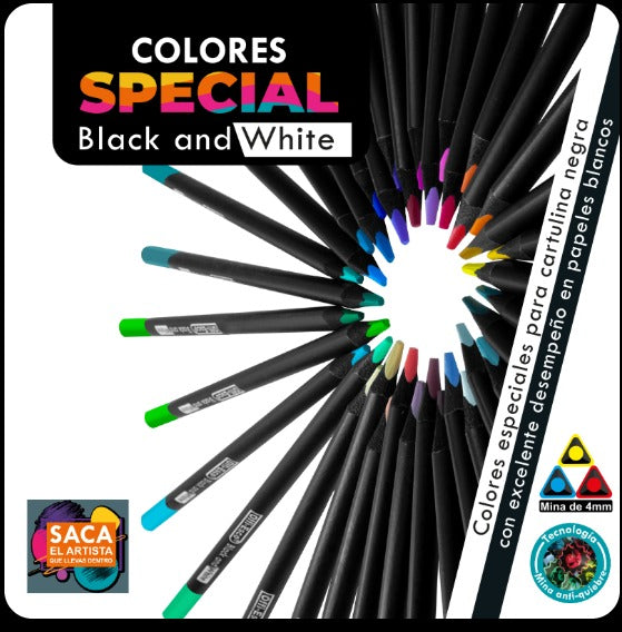 Colores B&W Unipunta 24 Unidades OE-132