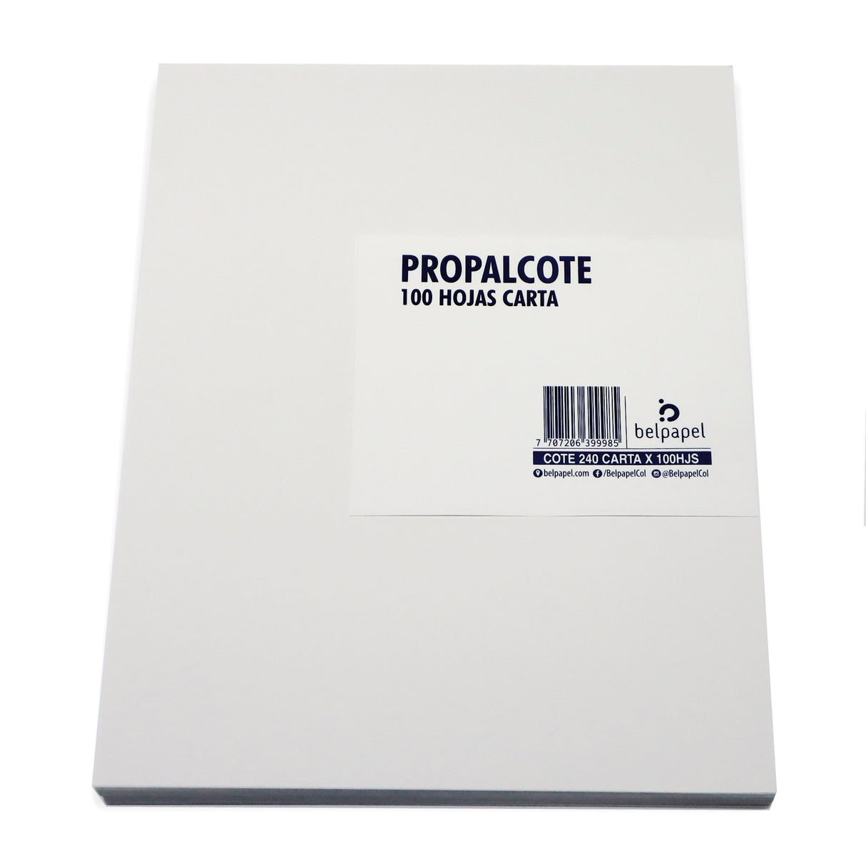 Paquete Propalcote Carta 100 Hojas