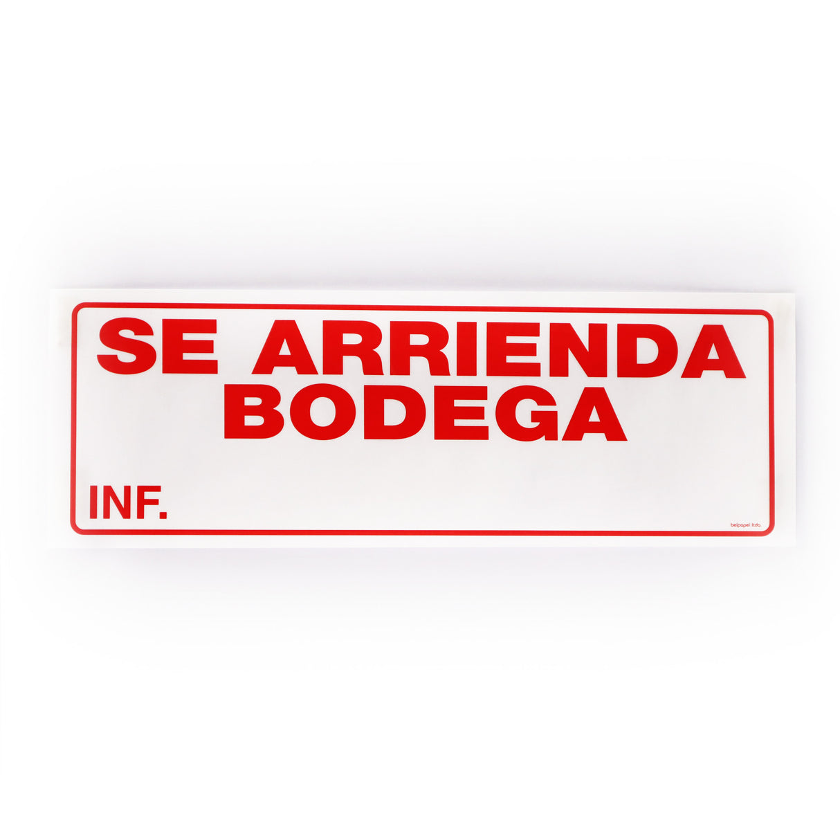 Aviso Se Arrienda Bodega