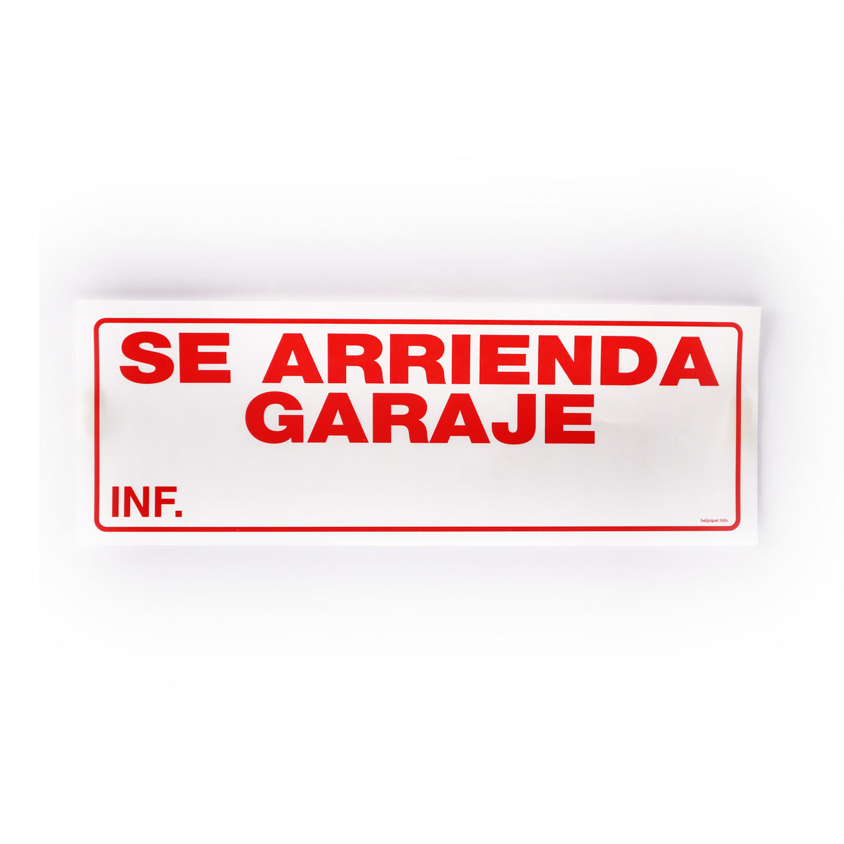 Aviso Se Arrienda Garaje