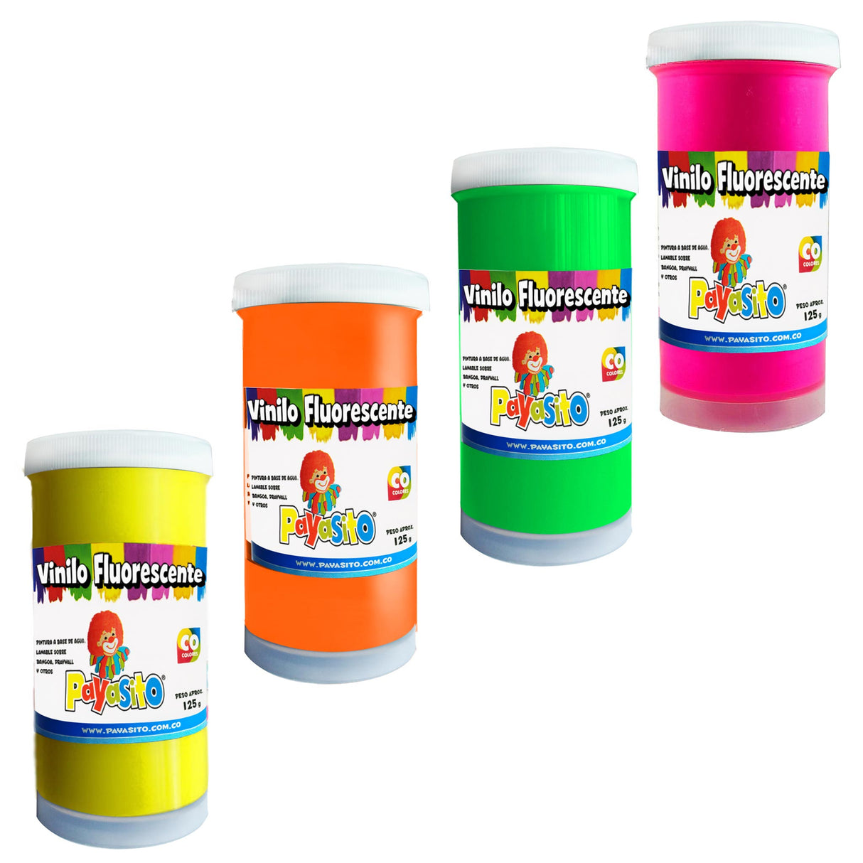 Vinilo Fluorescente Payasito® 125 g