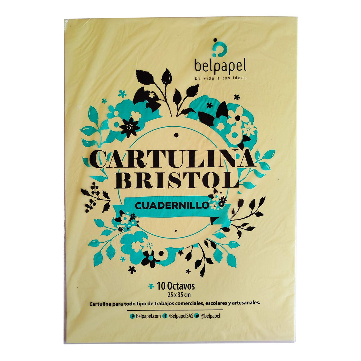 Cuadernillo Cartulina Bristol