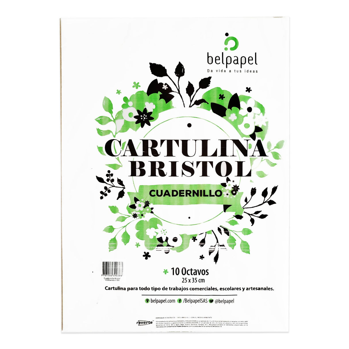 Cuadernillo Cartulina Bristol