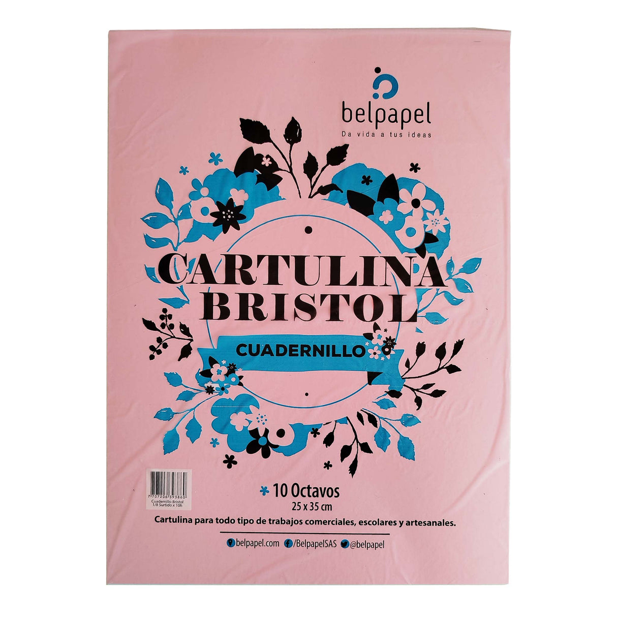 Cuadernillo Cartulina Bristol