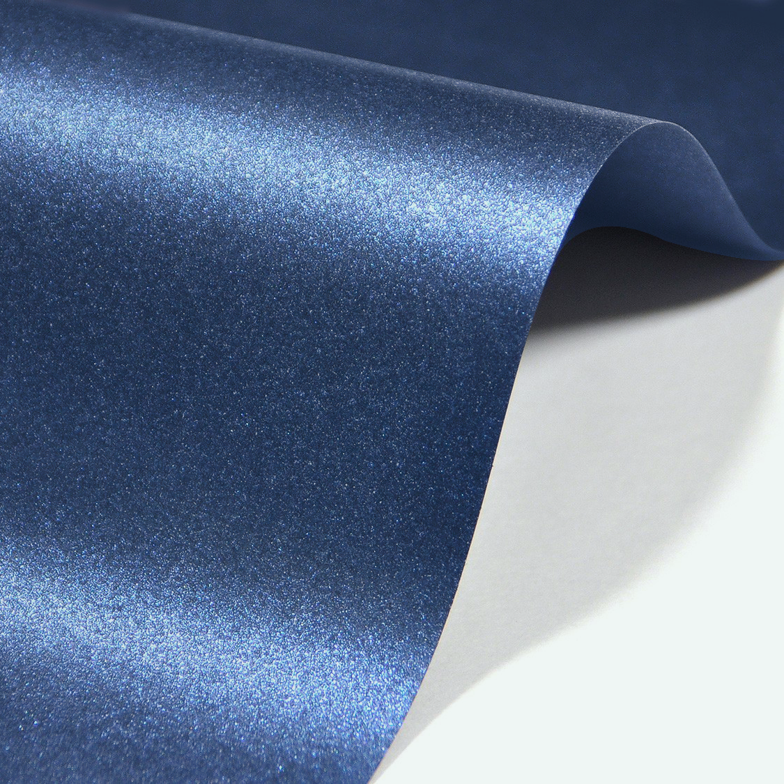 Papel fino para tarjetería diseño impresión de lujo azul metálico