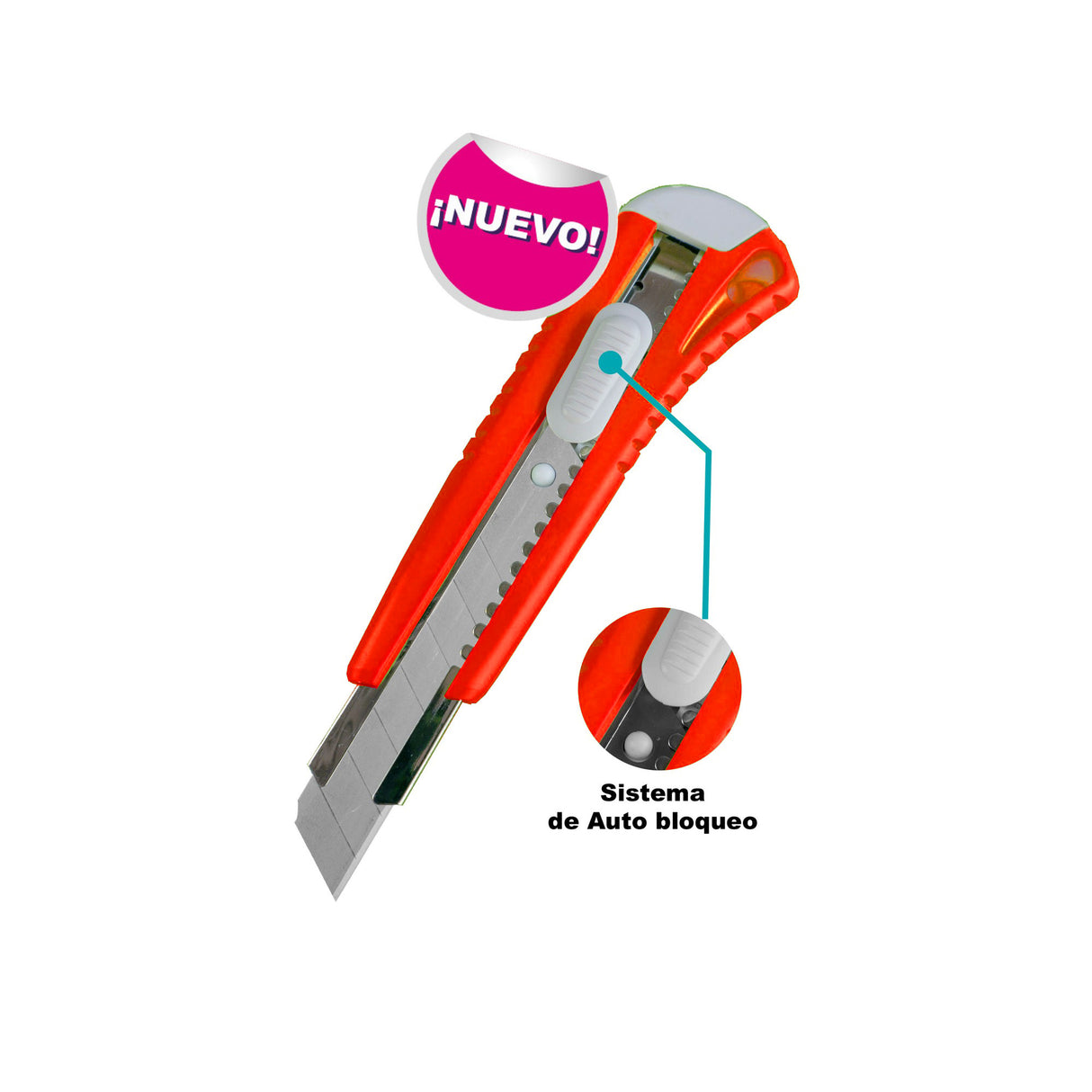 Bisturí Grande Con Riel Metálico OE-113