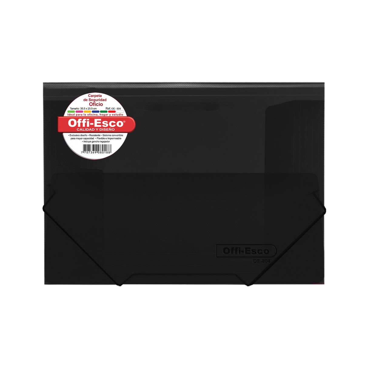 Carpeta de Seguridad Carta Translúcida OE-804