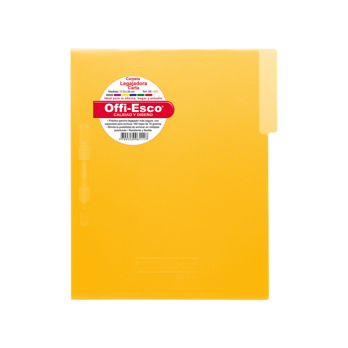 Carpeta Legajadoras Carta Translúcida OE-808