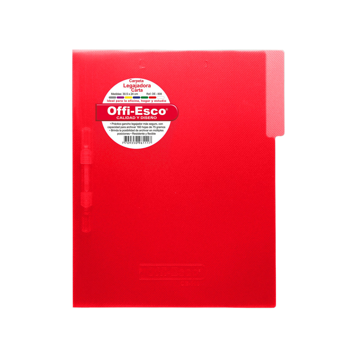 Carpeta Legajadoras Carta Translúcida OE-808