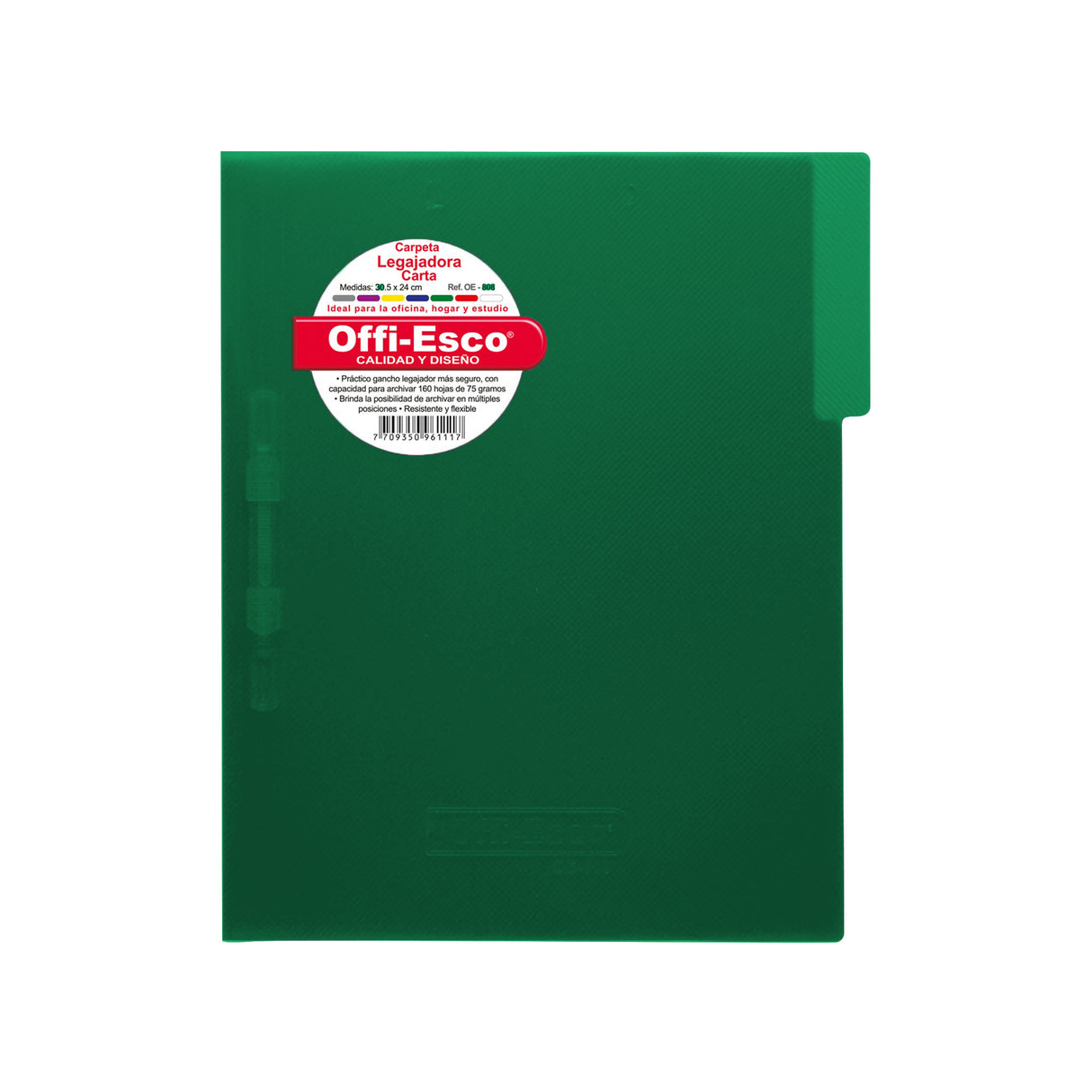 Carpeta Legajadoras Carta Translúcida OE-808