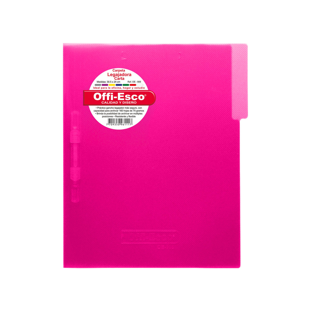 Carpeta Legajadoras Carta Translúcida OE-808