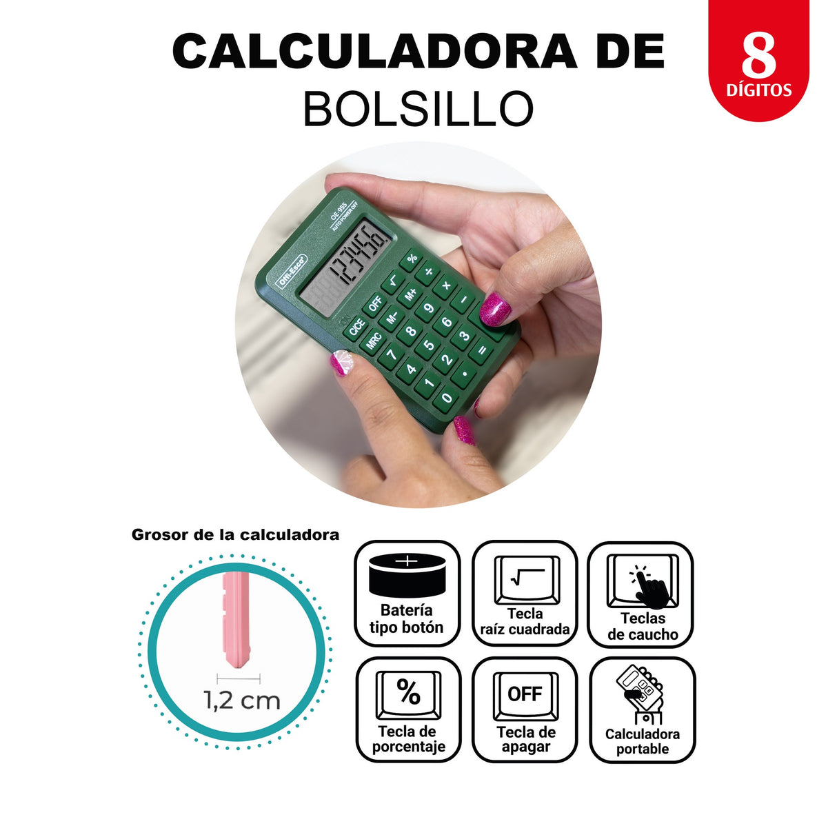 Calculadora de Bolsillo OE-955