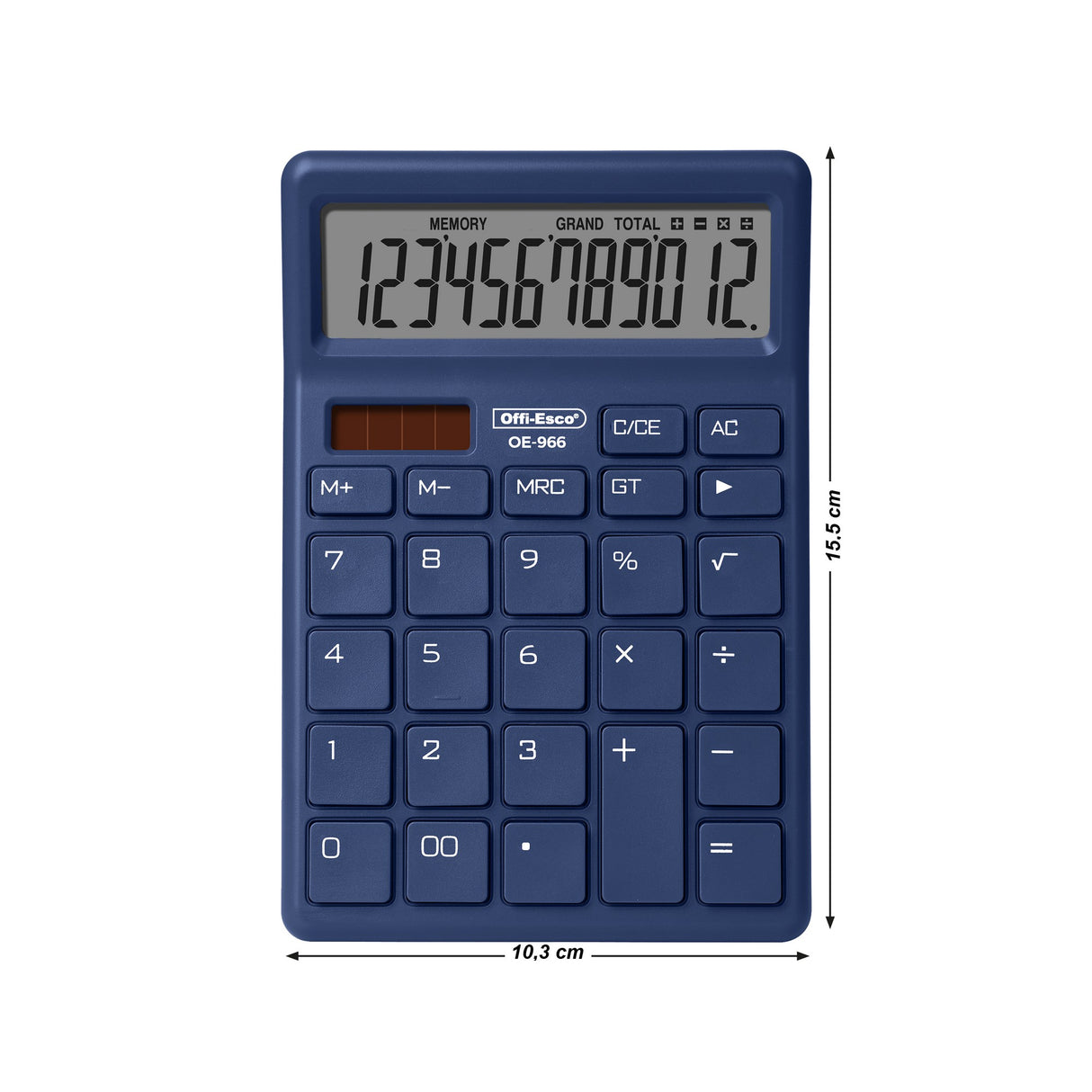 Calculadora Mediana 12 Dígitos OE-966