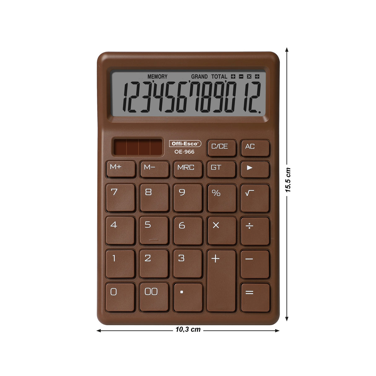 Calculadora Mediana 12 Dígitos OE-966
