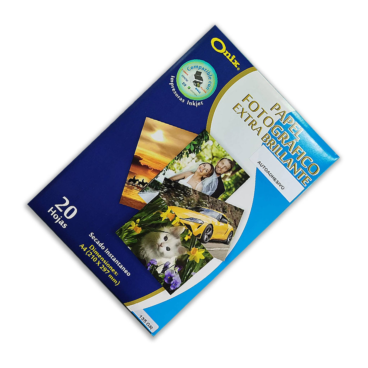 Papel Fotográfico Adhesivo