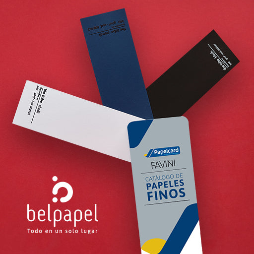 catálogo papel fino the tube mate suave, blanco, negro, azul petróleo.