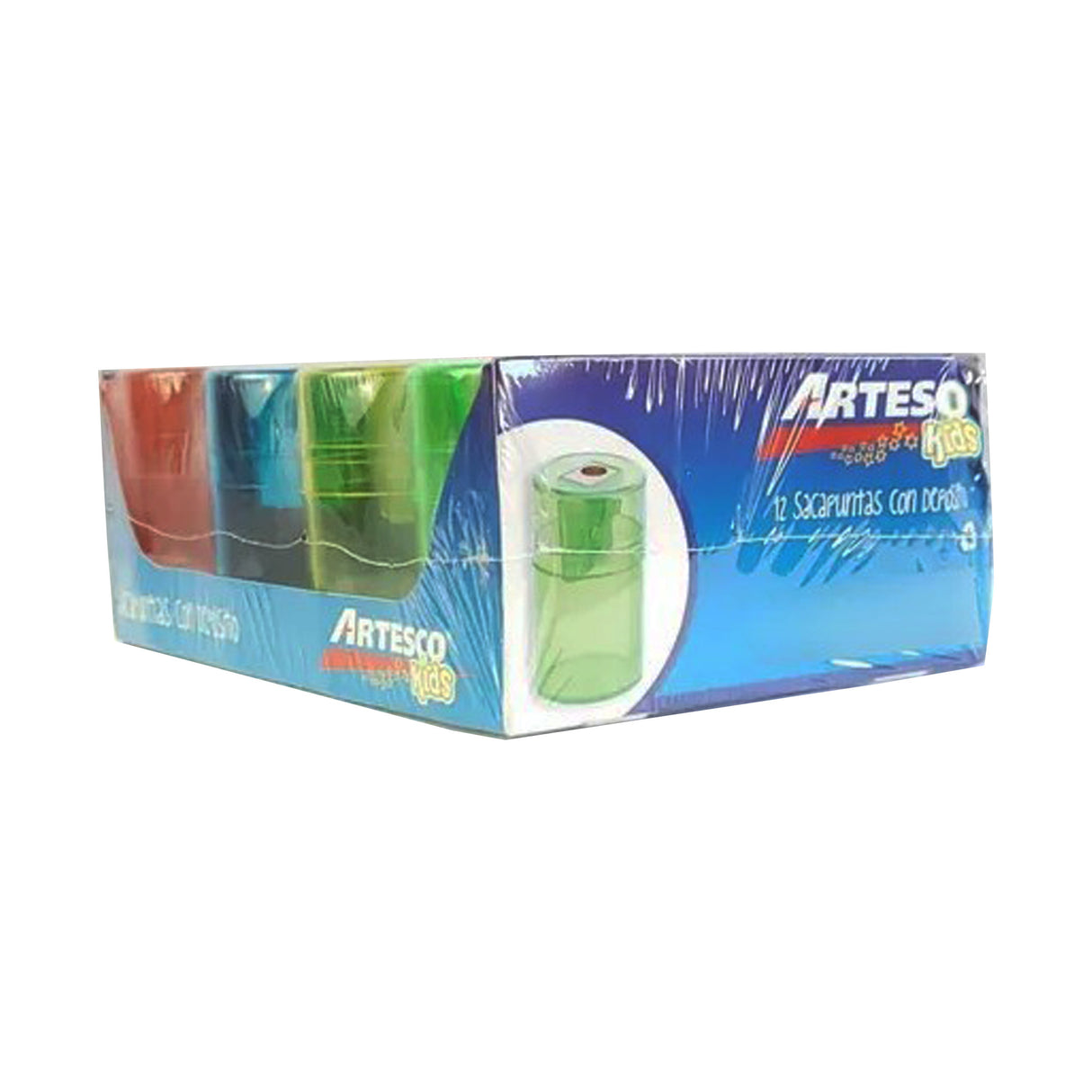Tajalápiz Sencillo con Deposito Artesco
