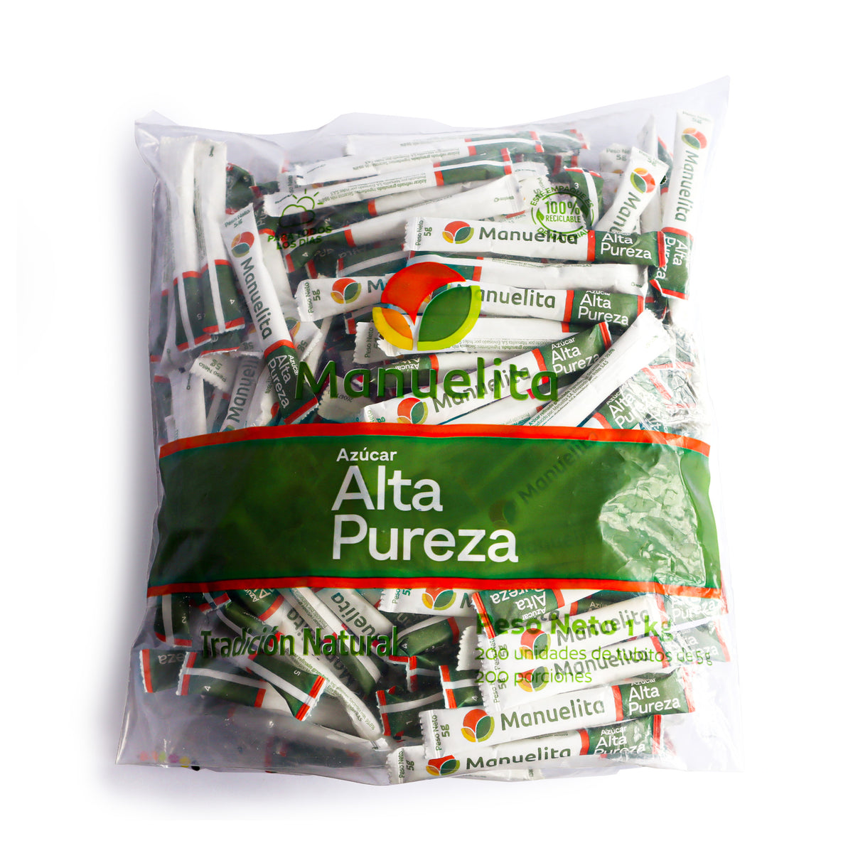 Azúcar Alta Pureza Tubipacks Manuelita