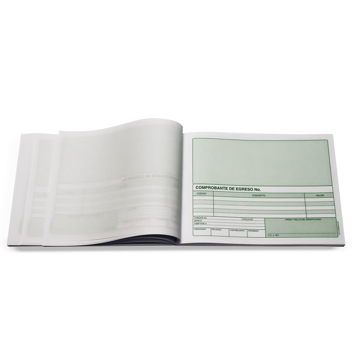 Comprobantes de Egreso en Efectivo y Cheque
