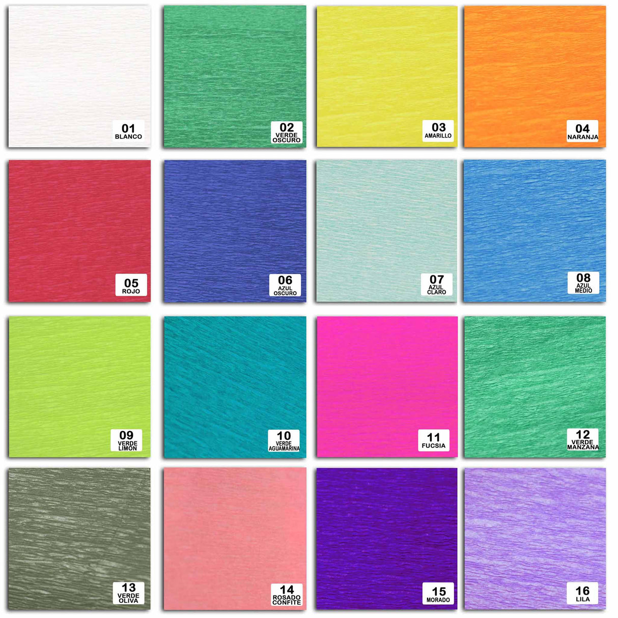Crepe Fino Colores