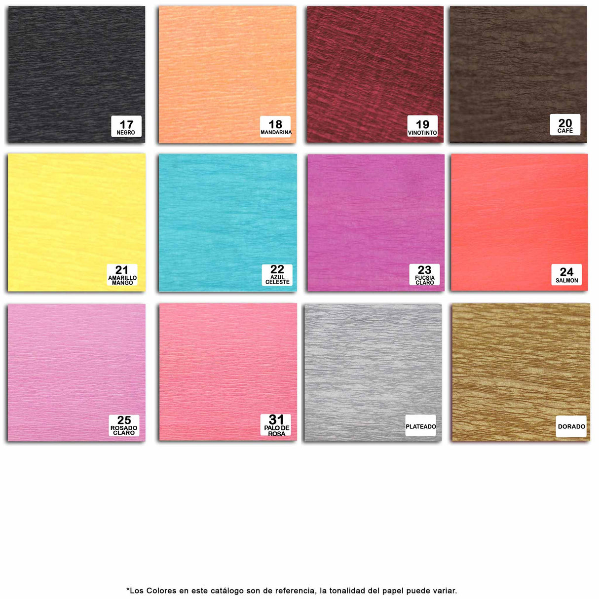 Crepe Fino Colores