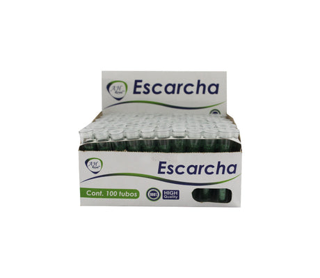 Caja de 100 tubos de escarcha de 7 g c/u