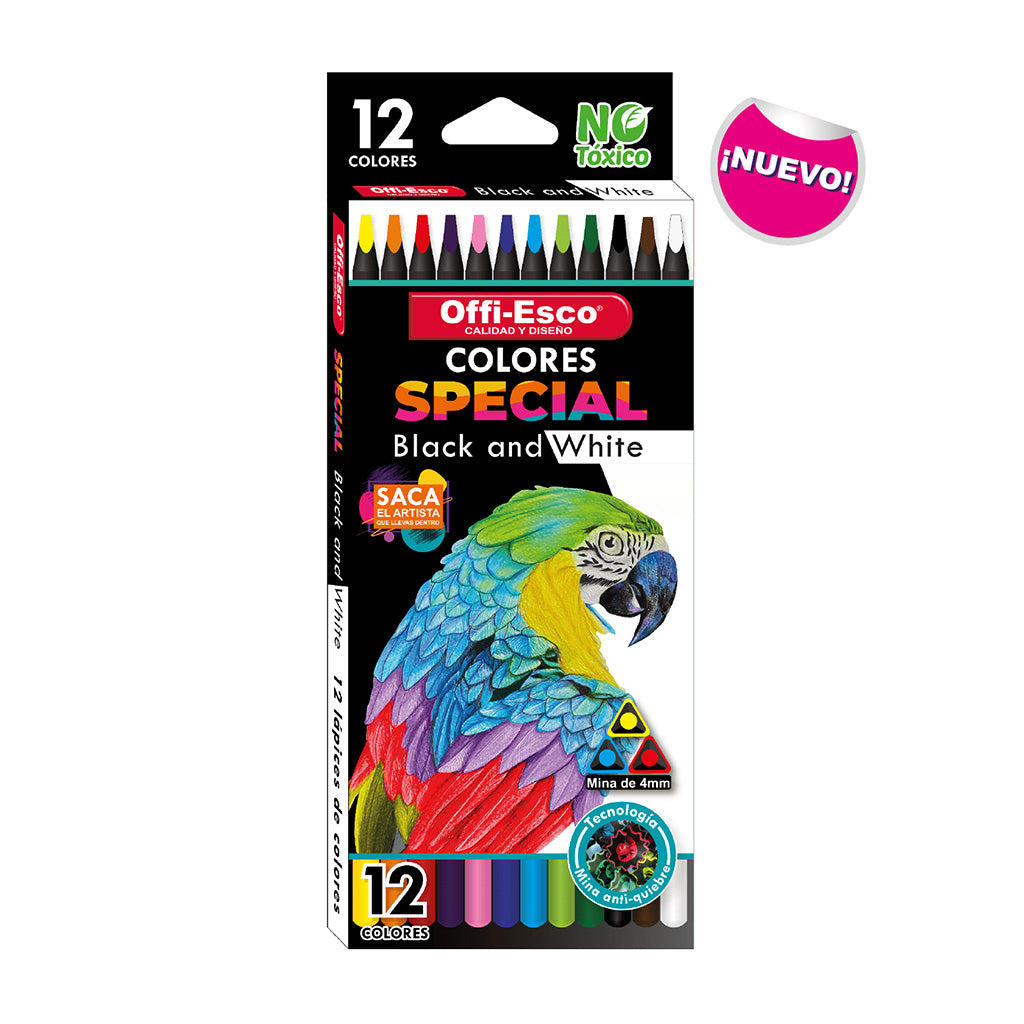 Colores B&W Unipunta 12 Unidades OE-131