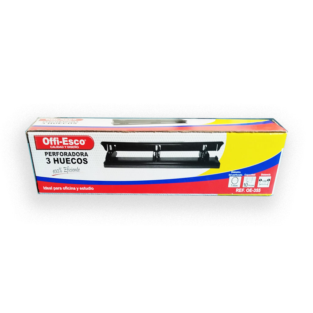 Perforadora Grande 3 Huecos OE-355