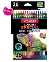 Colores B&W Unipunta 4 mm por 36 Unidades OE-133