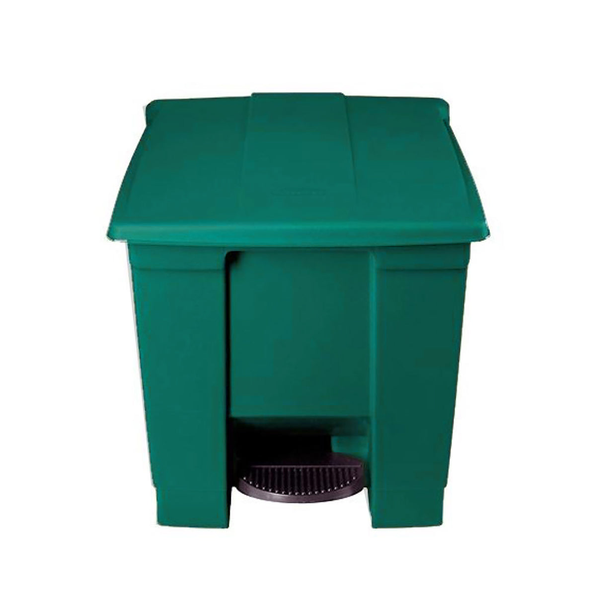 Caneca Plástica Verde Con Pedal 30L Rubbermaid
