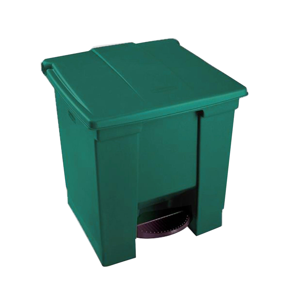 Caneca Plástica Verde Con Pedal 30L Rubbermaid