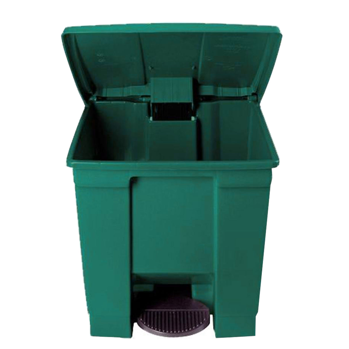 Caneca Plástica Verde Con Pedal 30L Rubbermaid