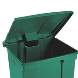 Caneca Plástica Verde Con Pedal 30L Rubbermaid