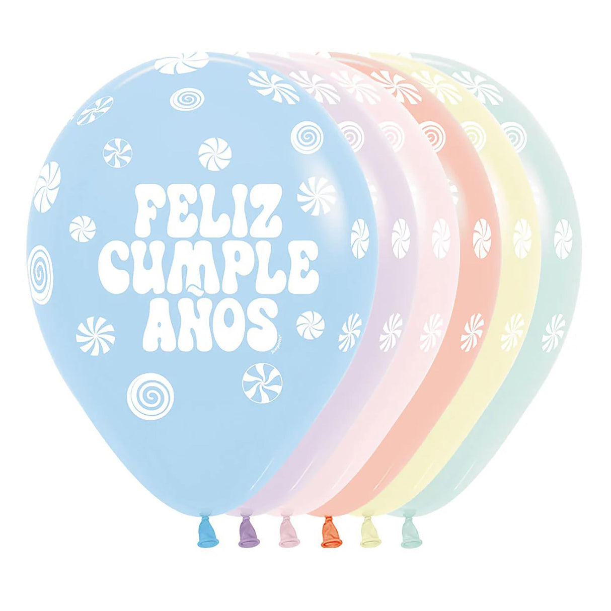 Globo Candy Pastel Mate Surtido R-12