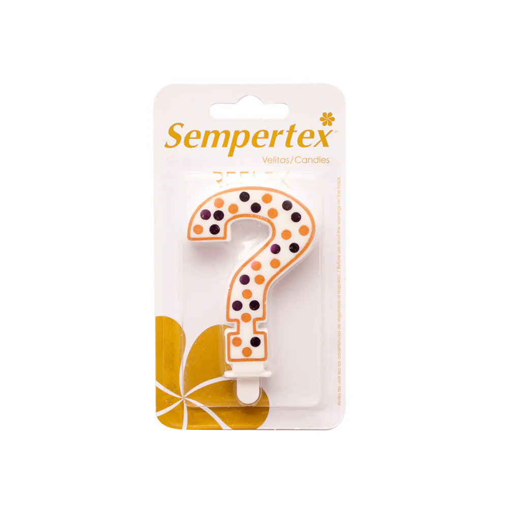 Vela Numérica Polka Deluxe Sempertex