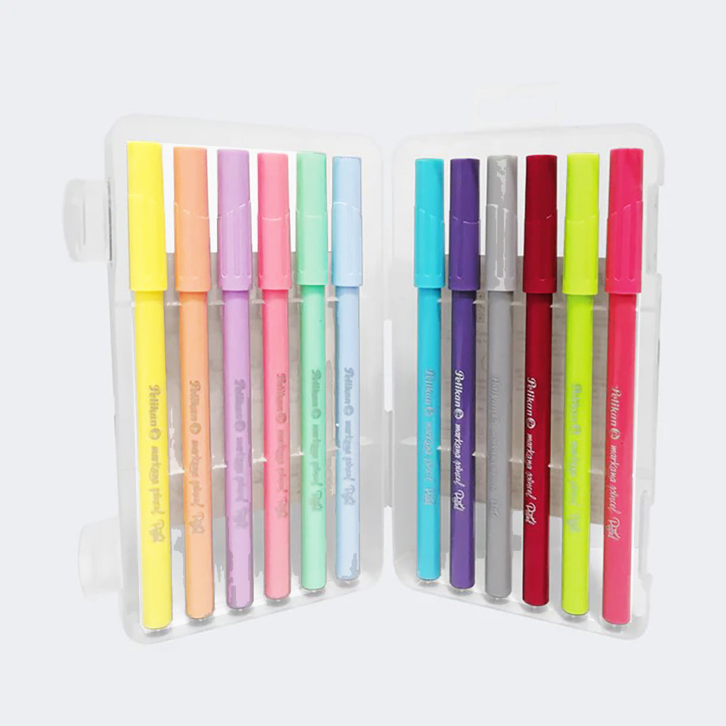 Plumones Markana Punta Pincel Pelikan