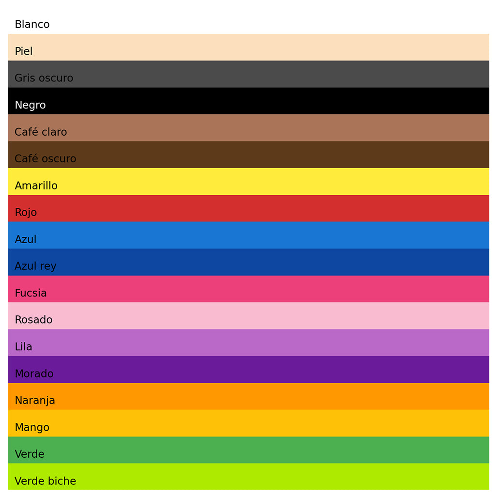 Foamy Liso 4 Cartas Económico